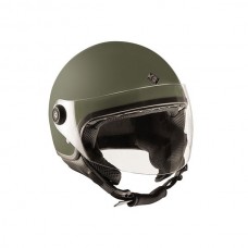 helm tucano demi-jet 55/56 el jettin S mat groen