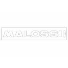 sticker universeel malossi woord [malossi] 14cm wit 339778=op=op