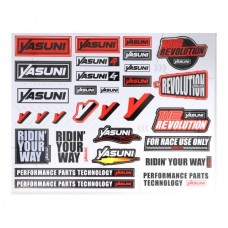 stickerset yasuni maat 35x45cm