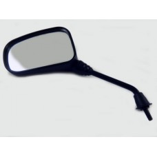 spiegel XL links 8mm zwart past op scootmobiel, address