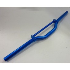 stuur met spijl blauw aerox, scooter stuur met spijl blauw aerox, scooter