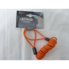 koord artago schijfrem slot (memory kabel) rood