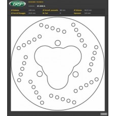 remschijf 3-gaats Derbi achter 180mm senda, senda x-treme remschijf 3-gaats Derbi achter 180mm senda, senda x-treme