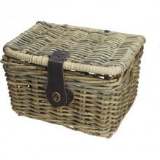 mand rotan indo 32x24x21 naturel past op fiets, fatbike mand rotan indo 32x24x21 naturel past op fiets, fatbike