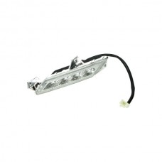 knipperlichtglas Malaguti links/rechts voor past op f12, rally knipperlichtglas Malaguti links/rechts voor past op f12, rally