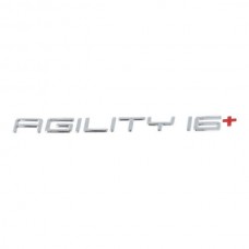 sticker Kymco Origineel woord [agility 16+] dik past op agility 16inch 86202-alj8-e10-t01