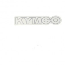 sticker Kymco origineel beenschild woord [kymco] zwart past op vp50 87140-lfc8-e80-t03