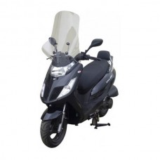 windscherm Kymco origineel + bev. set hoog past op new dink 29920012