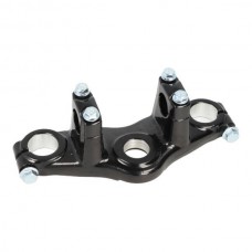 bovenplaat voorvork stuurplaat Honda zwart mt, mt5, mt8