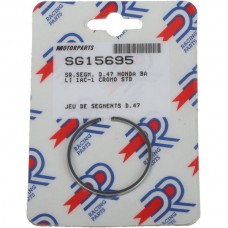 zuigerveerset dr 70cc 47mm honda, bali, sfx