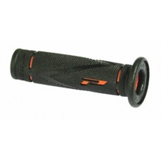 handvatset progrip (made in Italy) zwart/oranje bromfiets, scooter 838 handvatset progrip (made in Italy) zwart/oranje bromfiets, scooter 838