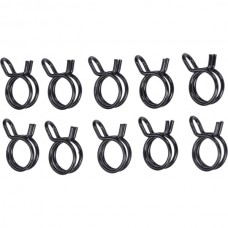 knijpveerklem malossi benzineslang 9.8x10.4mm zwart 10pcs 212187x