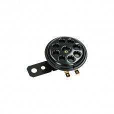 claxon DMP 6v gelijk universeel 70mm zwart bromfiets claxon DMP 6v gelijk universeel 70mm zwart bromfiets