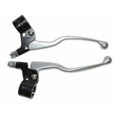 hendel lusito set lang (made in EU) zwart/alu bromfiets, camino, puch maxi