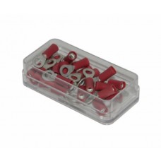 kabelstekker oog 4mm rood 25pcs kabelstekker oog 4mm rood 25pcs