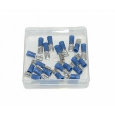 kabelstekker plat vrouw 4.8mm blauw 25pcs kabelstekker plat vrouw 4.8mm blauw 25pcs