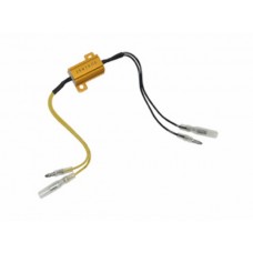 weerstand DMP 25W universeel 12volt (voor 2 led knipperlichten) weerstand DMP 25W universeel 12volt (voor 2 led knipperlichten)