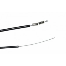 gaskabel elvedes lang teflon 2.25m binnen+buiten 49 draads zwart