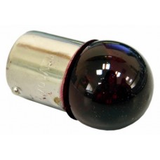 lamp 12V 10W ba15s rood 1pcs