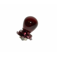lamp 12V 15W p26s rood 1pcs=op=op