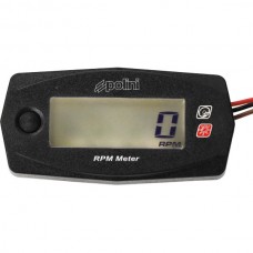 toerenteller polini digitaal + verlichting 15.000 bromfiets, motorfiets, scooter, universeel 171.1002