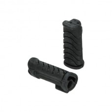 voetsteunrubberset DMP universeel 13mm zwart camino, puch maxi, tomos, fox, puch