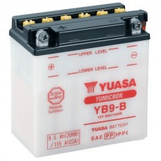accu yuasa yb9-b fly 4t, liberty 4t, lx 4t, lxv, runner 180cc