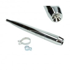 uitlaat Origineel 5v (made in EU) 64mm 28mm chroom sachs minor uitlaat Origineel 5v (made in EU) 64mm 28mm chroom sachs minor