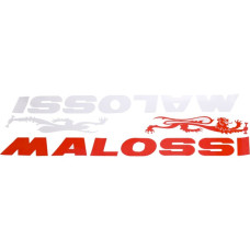 stickerset malossi groot 60x13.5 cm wit/rood 9916852x