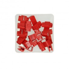 kabel verbindingsstuk rood 12pcs kabel verbindingsstuk rood 12pcs