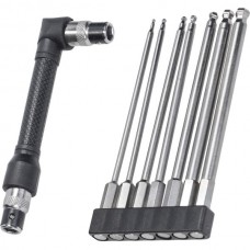 gereedschap inbus set bolkop 1.5 t/m 6 8-delig