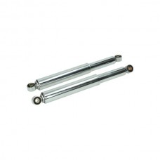 schokbrekerset DMP dicht classic 320mm chroom bromfiets schokbrekerset DMP dicht classic 320mm chroom bromfiets