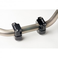 stuurklem yasuni set stuurverhogers cnc pro race Ø22 -28.6mm zwart ctor6498