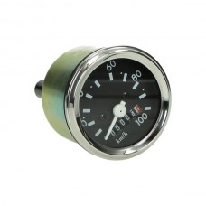 km tellerklok 100km/u chroom ring Honda 60mm past op camino, simson