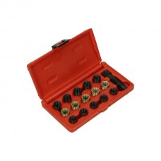 gereedschap DMP reparatieset bougiegat (B) 14mm 16-delig universeel gereedschap DMP reparatieset bougiegat (B) 14mm 16-delig universeel