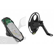houder Bone telefoon Iphone houder tie 4 zwart past op bromfiets, fatbike, motor