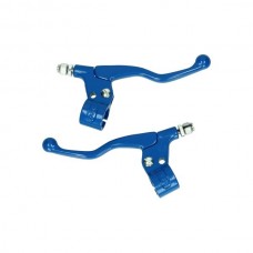 hendel lusito set kort (made in EU) blauw past op bromfiets, camino, puch maxi