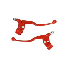 hendel lusito set lang (made in EU) rood past op bromfiets, camino, puch maxi