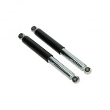 schokbrekerset Hercules Prima 310mm chroom mat/zwart sachs schokbrekerset Hercules Prima 310mm chroom mat/zwart sachs