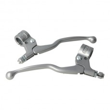 hendel lusito set lang (made in EU) grijs hoogglans past op bromfiets, camino, puch maxi
