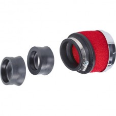 powerfilter malossi 25 graden diameter 42-50-58.5mm foam E13 phbh rood motor 0413527 powerfilter malossi 25 graden diameter 42-50-58.5mm foam E13 phbh rood motor 0413527