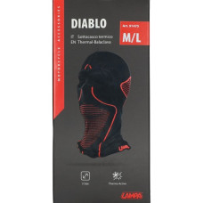 helmmuts lampa full face thermo diablo M/L zwart/rood 91475
