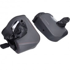handmofset tucano motor & maxiscooter polyamide met spiegel/kijkglas zwart maxx r334pro