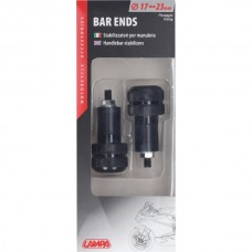 stuurbalansgewicht lampa set aluminium 17-23mm zwart 90639