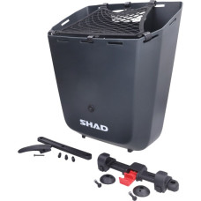 zijkoffer shad fiets afneembaar 20L grijs donker mat