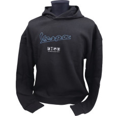 hoodie Vespa Origineel M zwart 8l0036m03blk