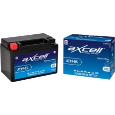 accu axcell atx9-bs/ytx9-bs sla/gel euro-2 agility 16+ , super-8, centro 4t, zip 4t