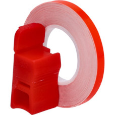 sticker universeel cif wielbies + montage-adapter 6 meter rood fluor