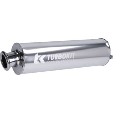 nademper Turbokit aluminium 3-bouts 60mm zilver nademper Turbokit aluminium 3-bouts 60mm zilver
