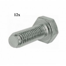 bout zeskant m8x40mm 12pcs